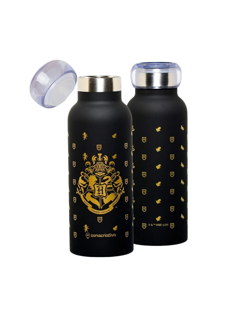 Garrafa Bubble Térmica 500ml Hogwarts Harry Potter - Zona Criativa - Arco Ìris