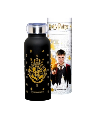 imagem do produto Garrafa Bubble Térmica 500ml Hogwarts Harry Potter - Zona Criativa - Arco Ìris