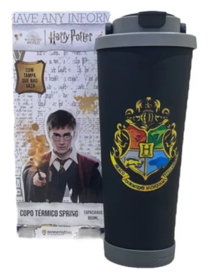 Copo Térmico Harry Potter Spring - 850ml - Zona criativa  - Arco Ìris imagem do produto Copo Térmico Harry Potter Spring - 850ml - Zona criativa  - Arco Ìris