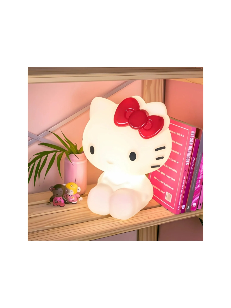 Luminária Hello Kitty Bivolt Decorativa - Arco Iris