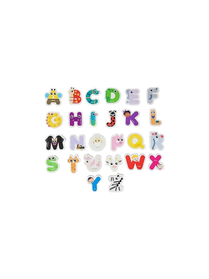 Brinquedo Educativo Mdf Alfabeto Divertido 4+ Babebi - Arco Ìris