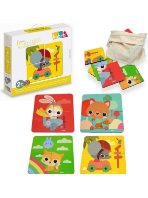 imagem do produto Mini Quebra-Cabeça de bolsa  Babebi - Arco Ìris