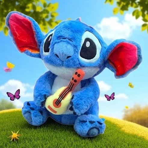 Pelucia Peludo Lilo Stitch Antialergico - Arco ìris