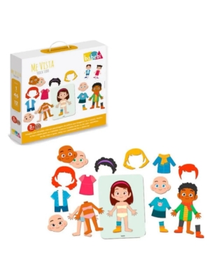 imagem do produto Brinquedo Me Vista Troca Tudo - Babebi - Arco Ìris