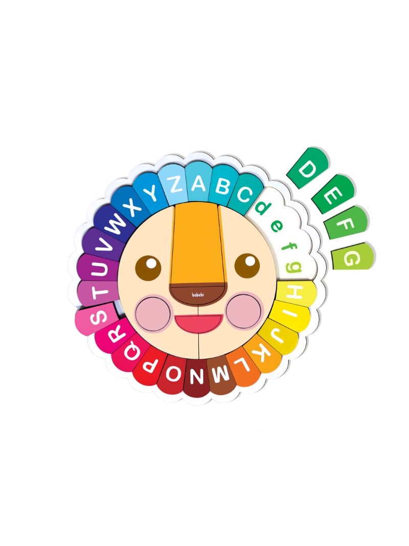 Jogo Alfabeto Do Leaozinho - Babebi - Arco Ìris
