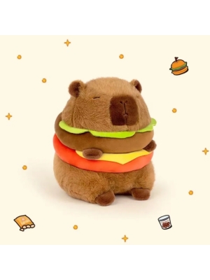 imagem do produto Capivara Pelúcia de Hambúrguer - Arco Ìris