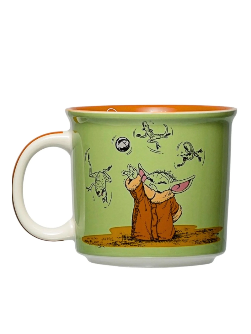 Caneca Tom 350ml Baby Yoda- Star Wars - Zona Criativa - Arco Ìris