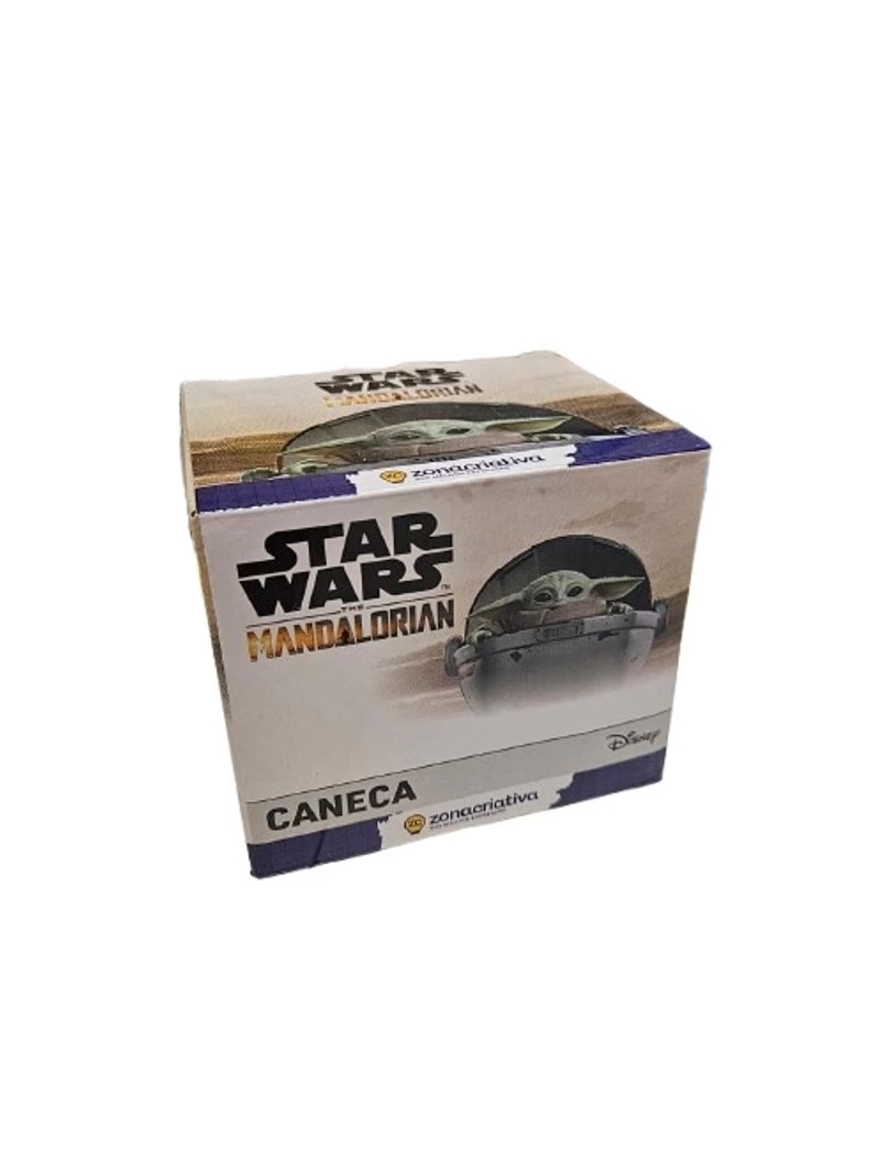 Caneca Buck Baby Yoda 400ml - Zona Criativa - Arco Ìris