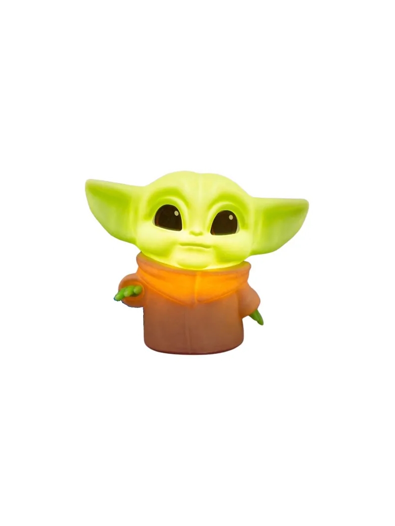 Luminária Grogu Baby Yoda Led  - Arco Ìris