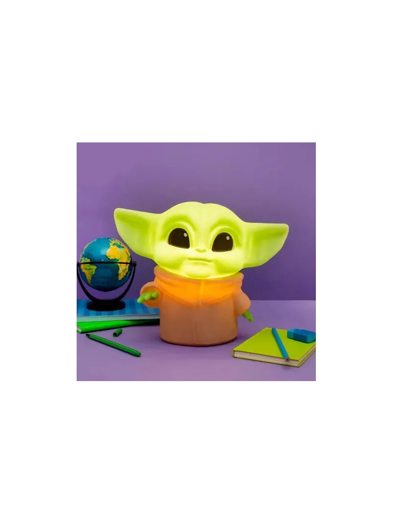 Luminária Grogu Baby Yoda Led  - Arco Ìris
