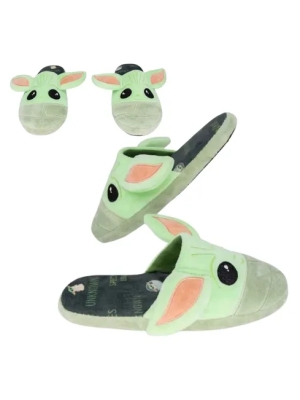 imagem do produto Pantufa Star Wars Baby Yoda Original - Zona Criativa - Arco ìris