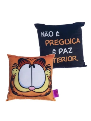 imagem do produto Almofada Gato Garfield 25cX25cm  - Zona Criativa - Arco Ìris