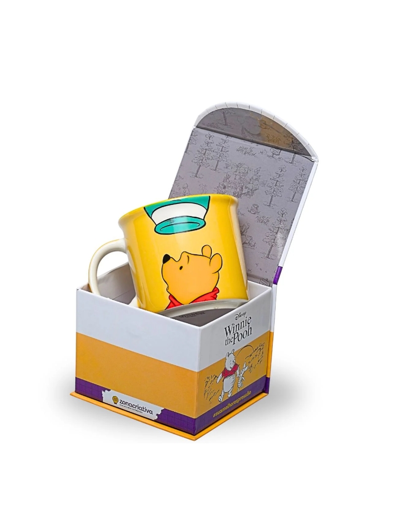 Caneca Tom 350ml Winnie The Pooh - Zona Criativa - Arco Ìris