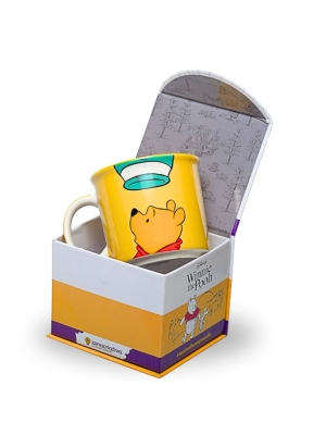 imagem do produto Caneca Tom 350ml Winnie The Pooh - Zona Criativa - Arco Ìris
