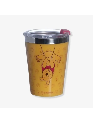 imagem do produto Copo Ursinho Pooh Winnie the Pooh Viagem Snap 300ml - Zona Criativa - Arco Ìris