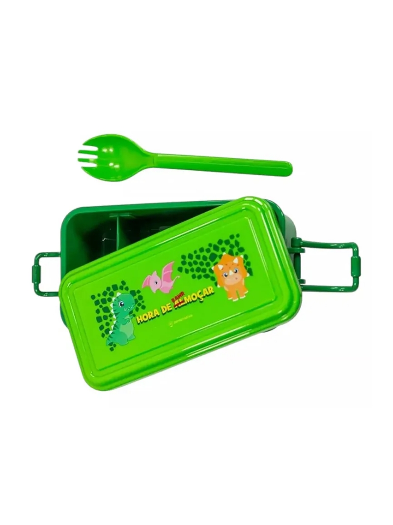 Kit Box Infantil Dinossauro Garrafa e Marmita - Zona Criativa - Arco Ìris