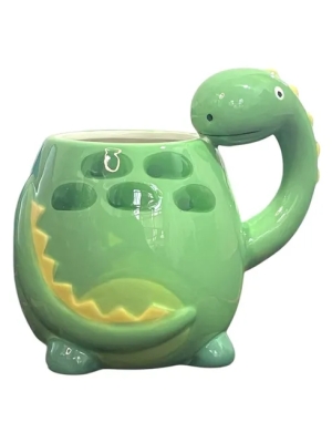 imagem do produto Caneca 3d Dinossauro 410ml - Zona Criativa - Arco Ìris