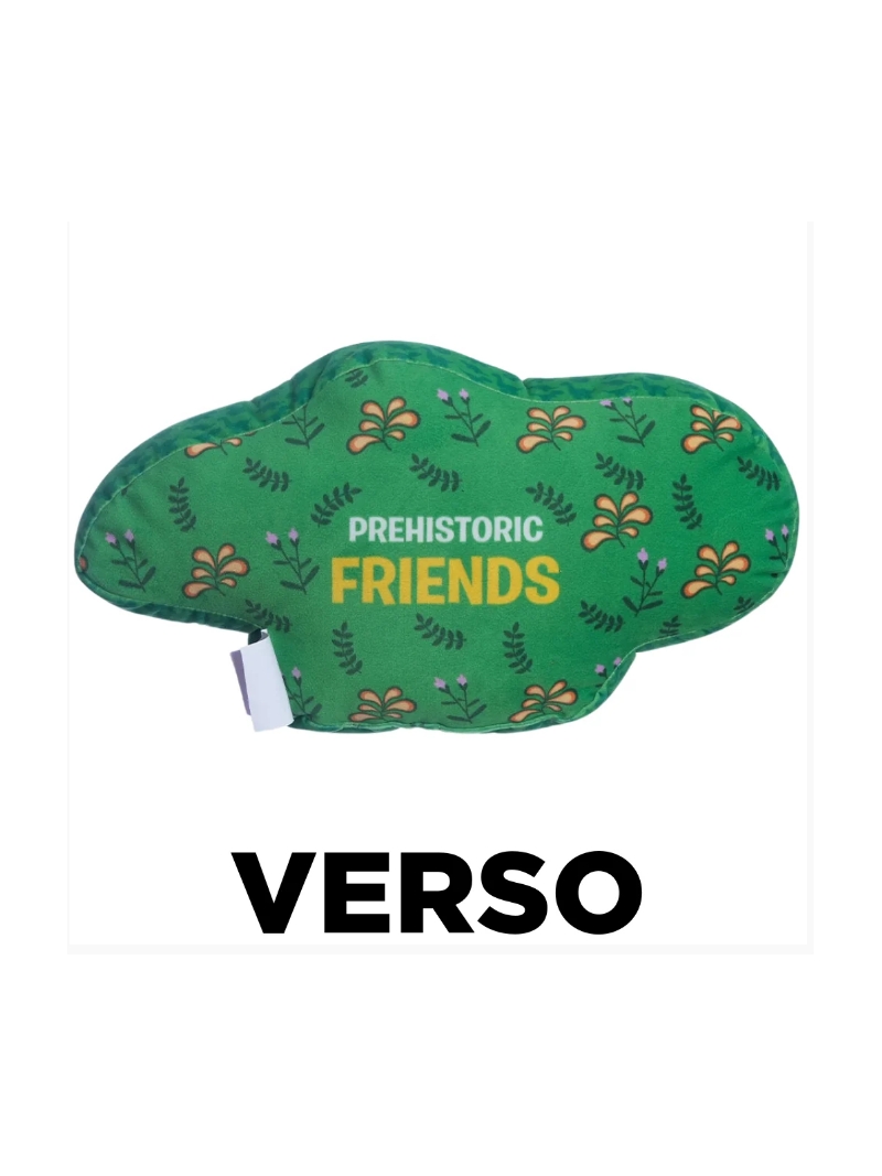 Almofada 3D Dinossauro Stegosaurus Aveludada - Zona Criativa - Arco Ìris