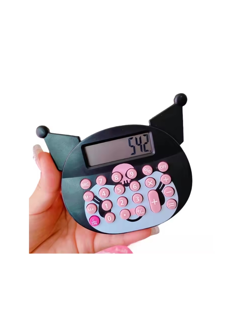 Calculadora Sanrio Hello Kitty e Kuromi - Arco Iris
