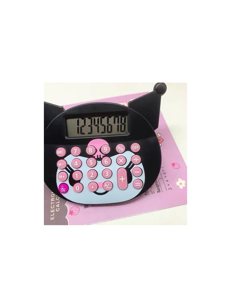 Calculadora Sanrio Hello Kitty e Kuromi - Arco Iris