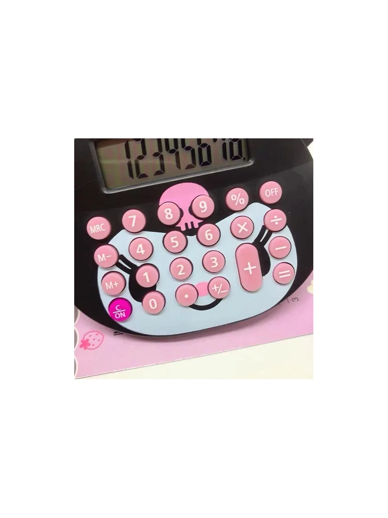 Calculadora Sanrio Hello Kitty e Kuromi - Arco Iris