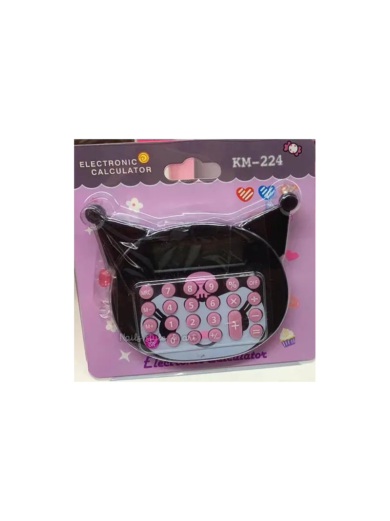 Calculadora Sanrio Hello Kitty e Kuromi - Arco Iris