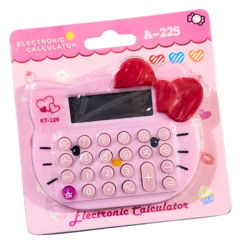 Calculadora Sanrio Hello Kitty e Kuromi - Arco Iris