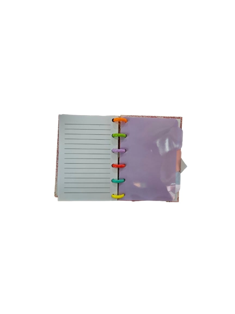 Agenda Inteligente P com 80 Folhas - Inter Paper - Arco Iris