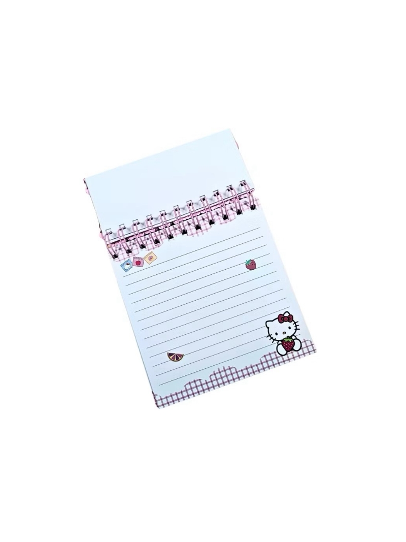 Caderno Hello Kitty Lantejola 120 P - Arco Iris