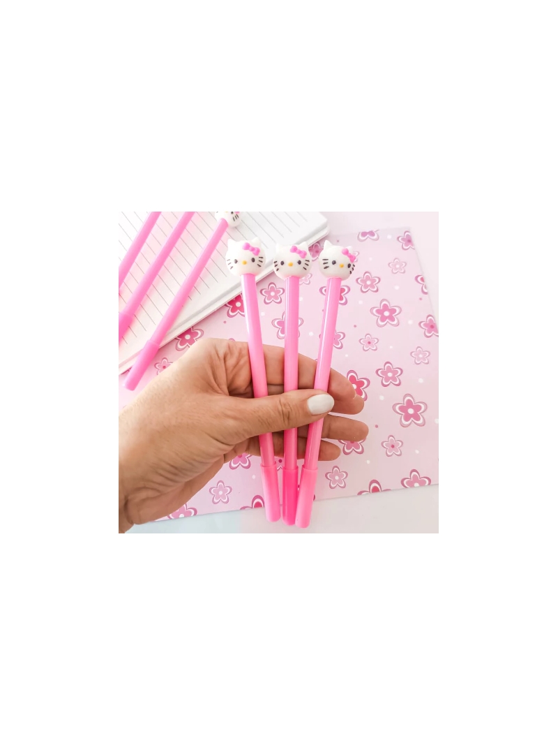 Caneta em Gel Hello Kitty - Arco Iris