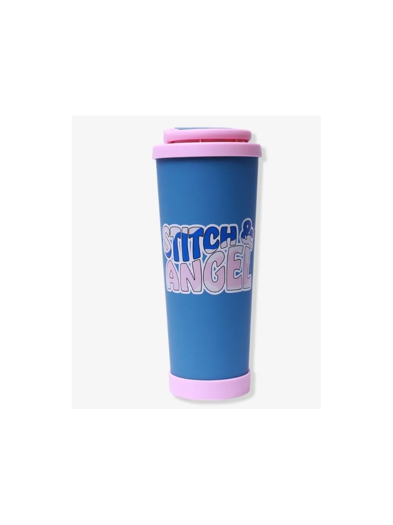 Copo Spring Stitch e Angel Namorados - Zona Criativa - Arco Iris