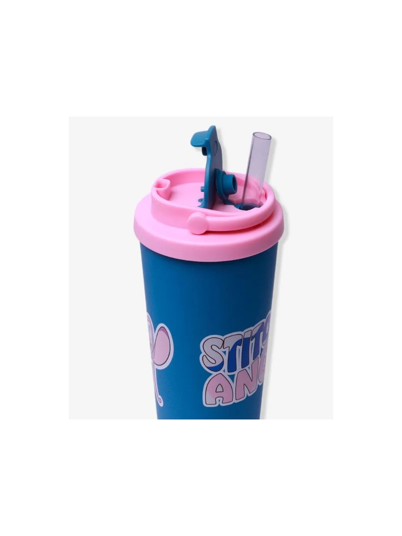 Copo Spring Stitch e Angel Namorados - Zona Criativa - Arco Iris