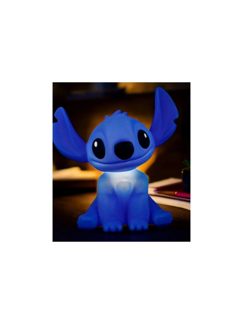 Luminária Stitch Abajur Mesa Grande - Arco Iris