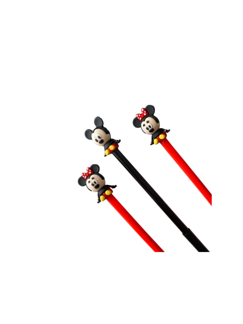 Caneta Mickey e Minnie unitário - Arco Iris