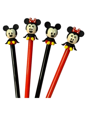 imagem do produto Caneta Mickey e Minnie unitário - Arco Iris