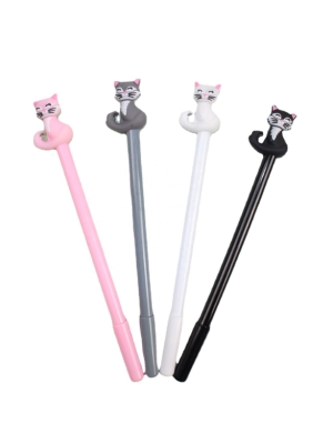 imagem do produto Caneta Fofa Gatinho Feliz - Arco Iris