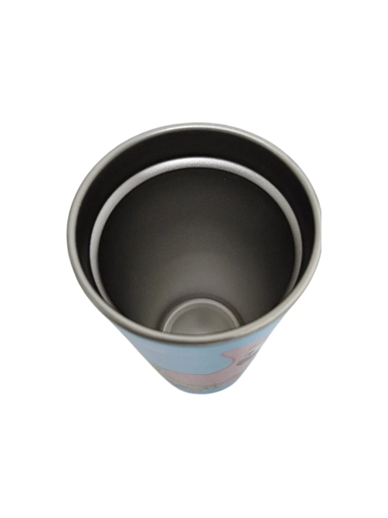 Copo Térmico Sky 500ml C Tampa Bob Esponja E Patrick Oficial - Arco Iris