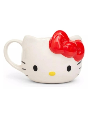 imagem do produto Caneca 3D Hello Kitty em Cerâmica 550ml - Zona Criativa - Arco Iris