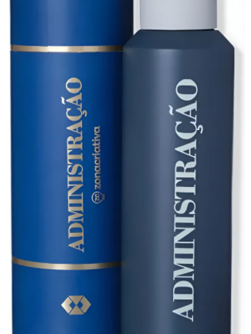 Garrafa Acqua 600ml Profissões Administração   - Zona Criativa - Arco Iris