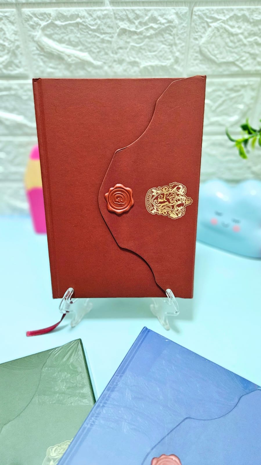 Caderno com selo Harry Potter - Arco Iris