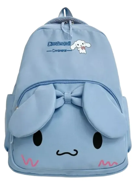Mochila Escolar turma Hello Kitty - Arco Iris