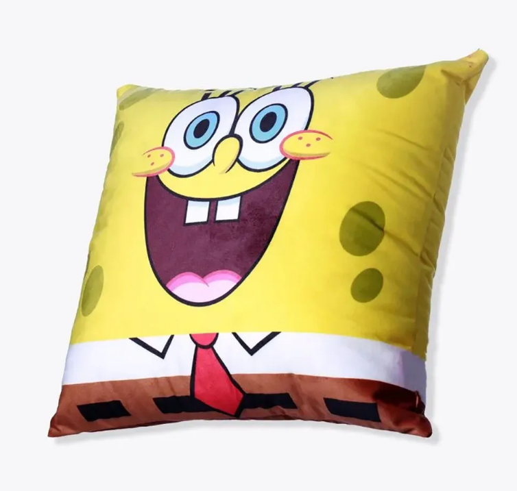 Almofada  Bob Esponja 40x40 - Zona Criativa - Arco Ìris
