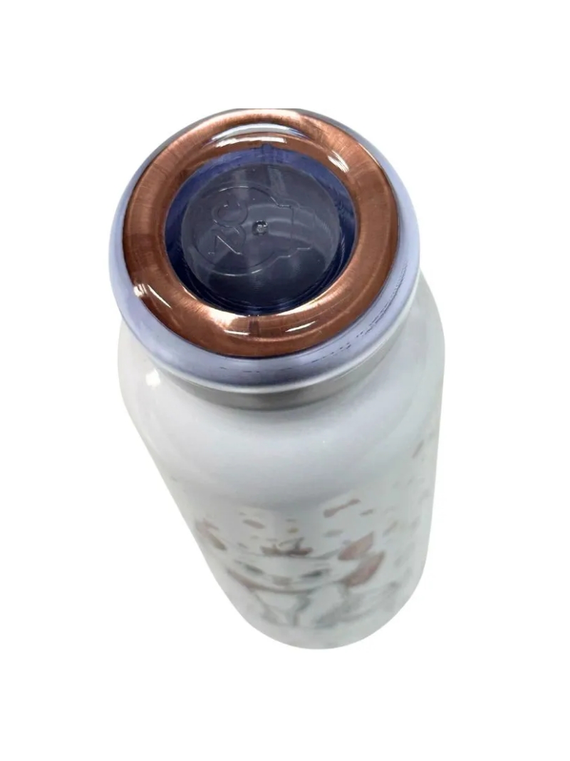 Garrafa Térmica Inox 500ML gatinha MARIE Holográfica - Zona Criativa - Arco Ìris