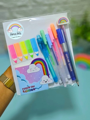 imagem do produto Kits Papelaria das Cores - Arco Iris 