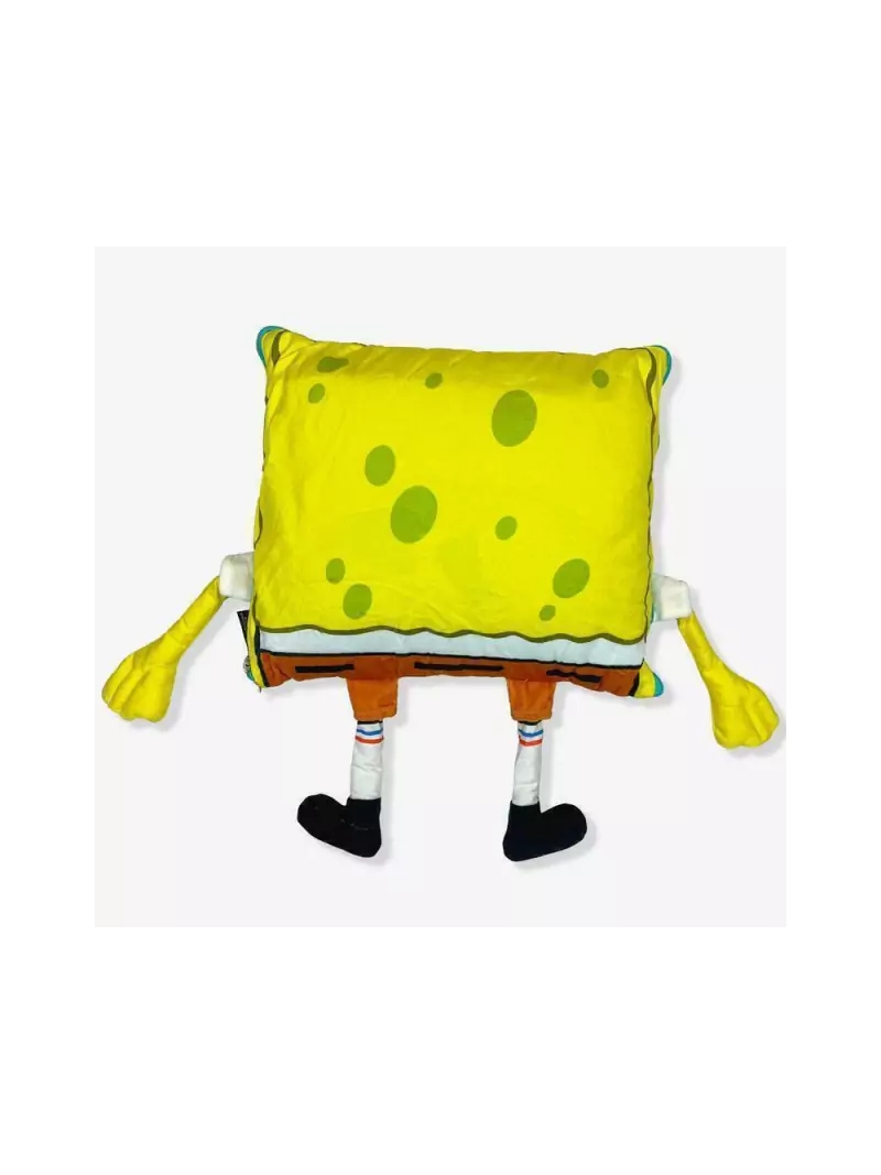 Manta Cobertor 2 em 1 com Almofada Bob Esponja - Zona Criativa - Arco Ìris