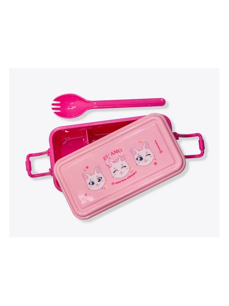 Kit Marmita Eu Amo Gatos – Zona Criativa - Arco Ìris