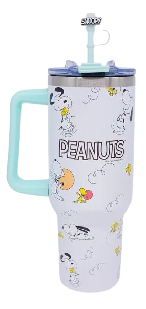 Canecão Térmico 1,15 L Tumbler Snoopy Oficial - Zona Criativa - Arco Iris