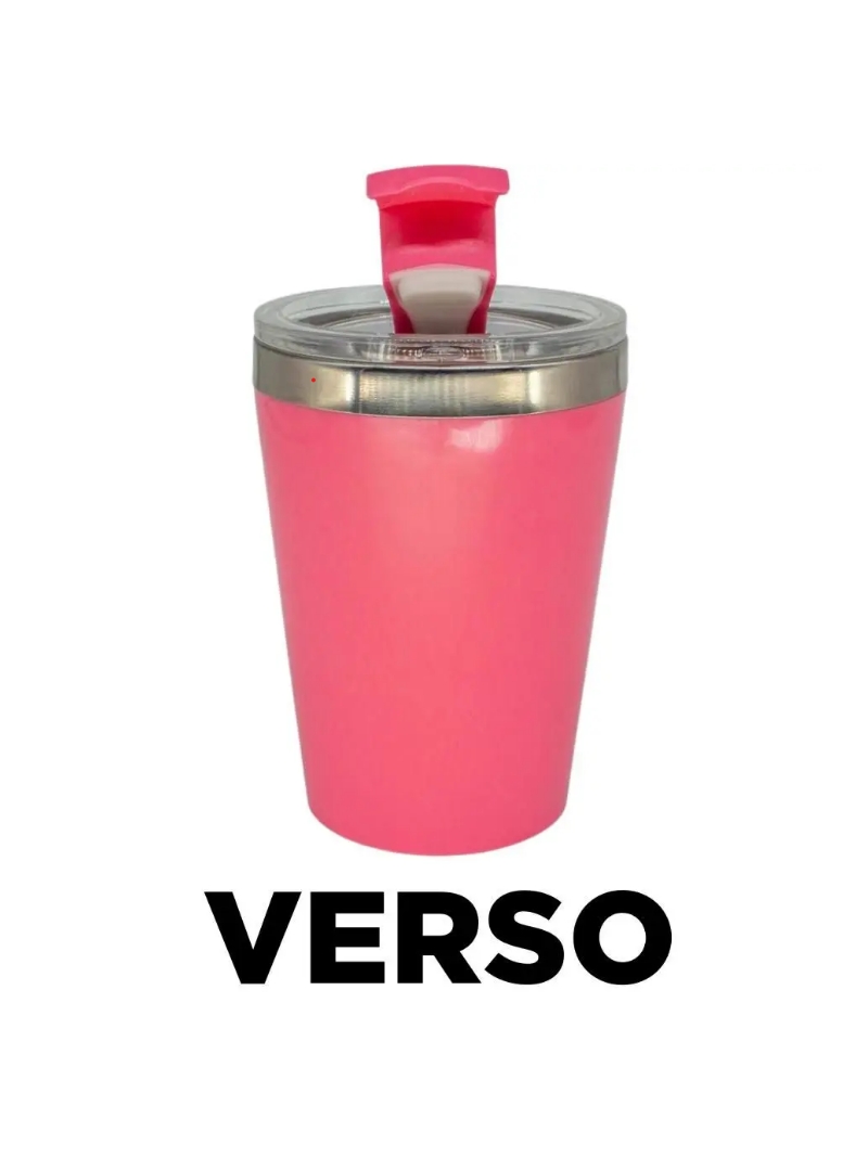 Copo Gente Legal Tem Gato Gata Cat Rosa Térmico 300ml - Zona Criativa - Arco Ìris