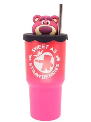 imagem do produto Copo Térmico Topper Lotso 600ml - Zona Criativa - Arco Iris