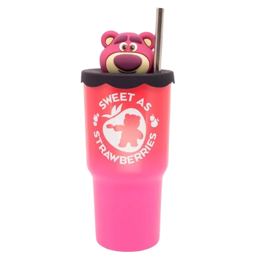 Copo Térmico Topper Lotso 600ml - Zona Criativa - Arco Iris